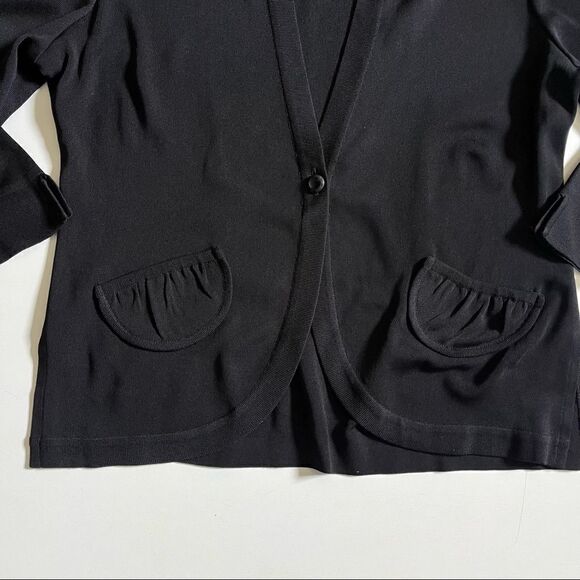 Misook Vintage Cardigan Black Small - Picture 3 of 7